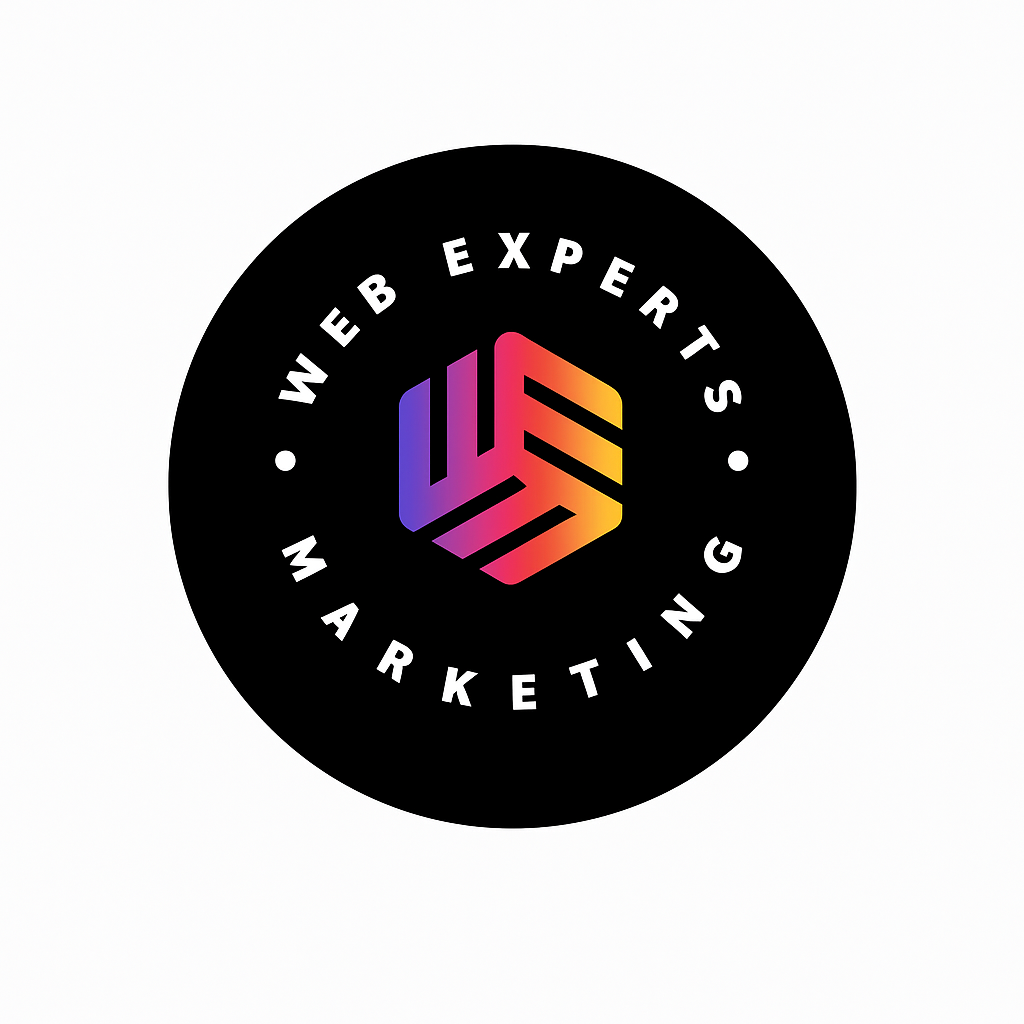 Web Experts Marketing gradient logo